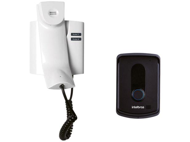 Porteiro Elétrico Residencial Intelbras IPR 8010 - Preto e Branco Menor preço em Porteiro Elétrico Residencial Intelbras IPR 8010 - Preto e Branco