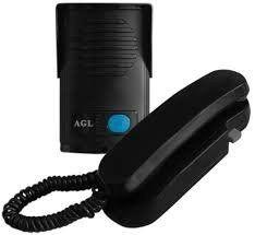 Porteiro Eletrônico Agl P-100 12v Preto Menor preço em Porteiro Eletrônico Agl P-100 12v Preto