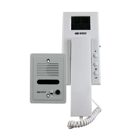 Porteiro Eletrônico Com Relógio e Termômetro GPE-100M/GPE-100A Gravo Menor preço em Porteiro Eletrônico Com Relógio e Termômetro GPE-100M/GPE-100A Gravo
