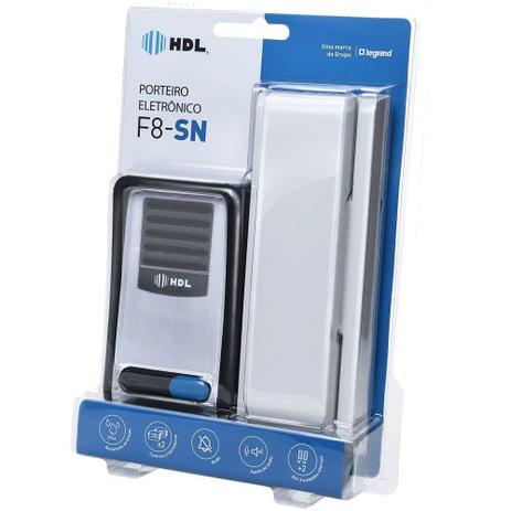 Porteiro Eletrônico F8SN Bivolt - HDL Menor preço em Porteiro Eletrônico F8SN Bivolt - HDL