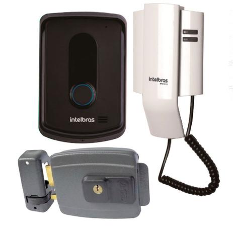 Porteiro Eletrônico Interfone Ipr 8010 Intelbras + Fechadura AGL Menor preço em Porteiro Eletrônico Interfone Ipr 8010 Intelbras + Fechadura AGL