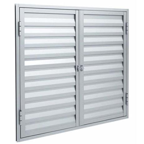 Portinhola Alumínio Sasazaki Veneziana Ventilada 2 Folhas Branco Menor preço em Portinhola Alumínio Sasazaki Veneziana Ventilada 2 Folhas Branco