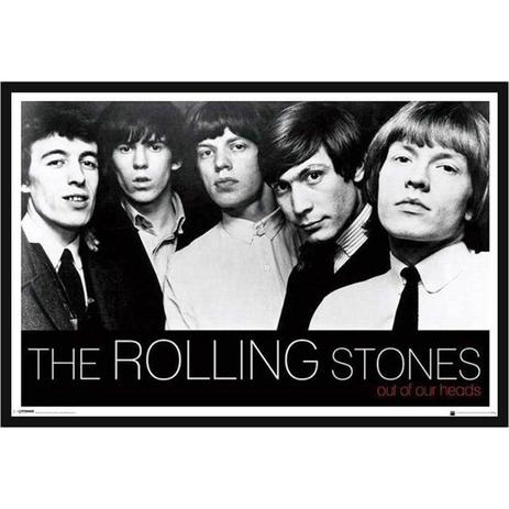 Poster com Moldura Quadro Decorativo The Rolling Stones em Preto e Branco 94x64cm - Decore pronto Menor preço em Poster com Moldura Quadro Decorativo The Rolling Stones em Preto e Branco 94x64cm - Decore pronto