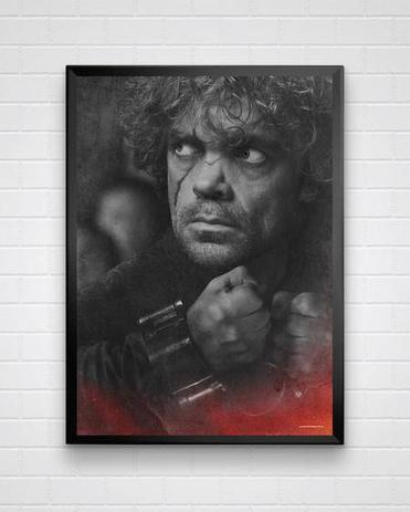 Poster da série game of thrones - tyrion - Mundo minimalista Menor preço em Poster da série game of thrones - tyrion - Mundo minimalista