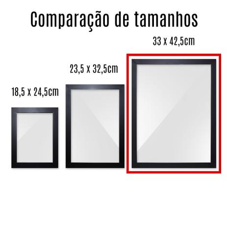 Pôster Decorativo Prolab Gift Things With Love Moldura Preta é boa?