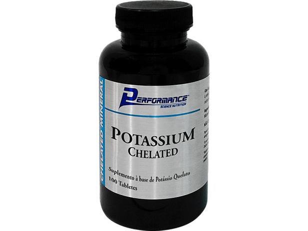 Potassium Chelated 100 Tabletes - Performance Nutrition