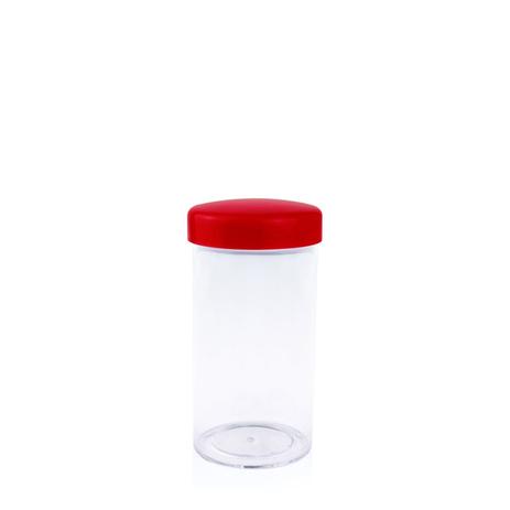 Pote Acrílico 70ml com Tampa Vermelho 10 unidades - Festabox é boa?