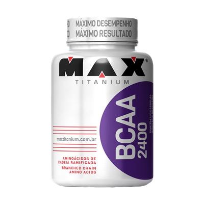 Pote Bcaa 2400 100 Cápsulas - Max Titanium - Vitafor Menor preço em Pote Bcaa 2400 100 Cápsulas - Max Titanium - Vitafor