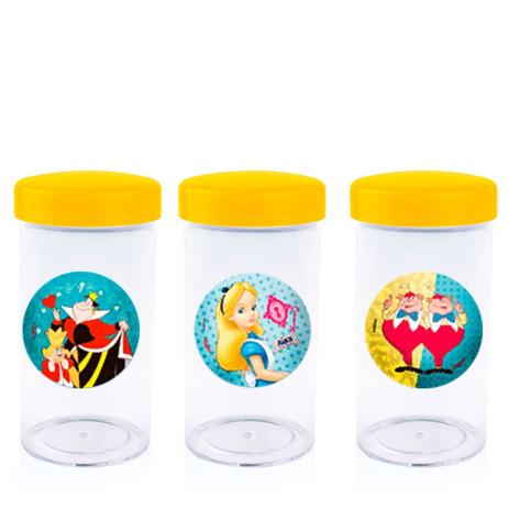 Pote de Acrílico com Tampa Alice no País das Maravilhas 70 ml 10 unidades - Festabox é boa?