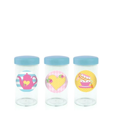 Pote de Acrílico com Tampa Chá para Meninas 70ml 10 unidades - Festabox Menor preço em Pote de Acrílico com Tampa Chá para Meninas 70ml 10 unidades - Festabox