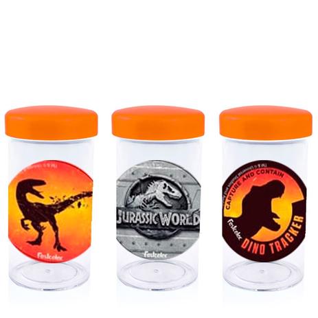 Pote de Acrílico com Tampa Festa Infantil Jurassic Park World 70ml 10 unidades - Festabox Menor preço em Pote de Acrílico com Tampa Festa Infantil Jurassic Park World 70ml 10 unidades - Festabox