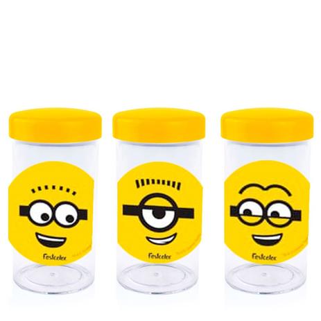 Pote de Acrílico com Tampa Festa Infantil New Minions 70ml 10 unidades - Festabox Menor preço em Pote de Acrílico com Tampa Festa Infantil New Minions 70ml 10 unidades - Festabox