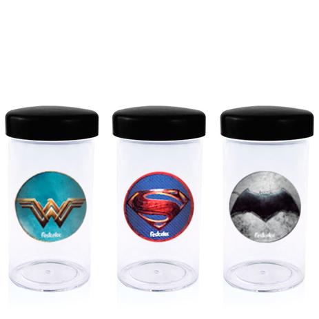 Pote de Acrílico com Tampa Liga da Justiça 70ml 10 unidades - Festabox é boa?