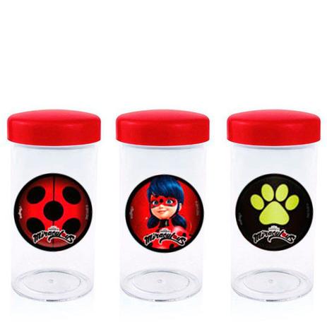 Pote de Acrílico com Tampa Miraculous - Ladybug 70 ml 10 unidades - Festabox é ruim? Pote de Acrílico com Tampa Miraculous - Ladybug 70 ml 10 unidades - Festabox é boa?