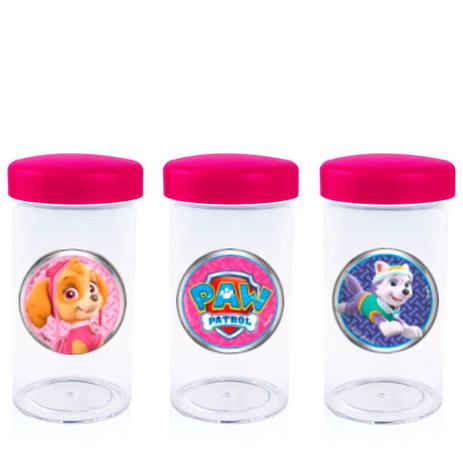 Pote de Acrílico com Tampa Patrulha Rosa 70ml 10 unidades - Festabox é ruim? Pote de Acrílico com Tampa Patrulha Rosa 70ml 10 unidades - Festabox é boa?