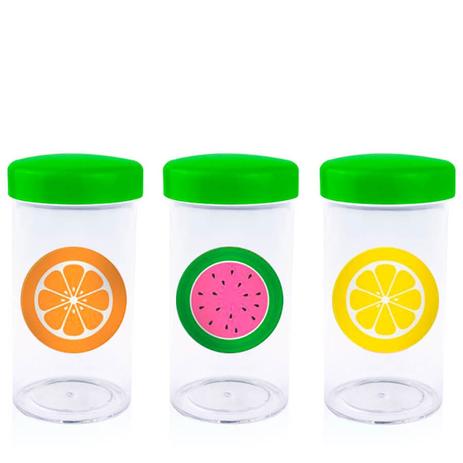 Pote de Acrílico com Tampa Quitandinha 70 ml 10 unidades - Festabox Menor preço em Pote de Acrílico com Tampa Quitandinha 70 ml 10 unidades - Festabox
