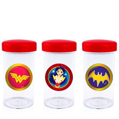 Pote de Acrílico com Tampa Super Hero Girl 70 ml 10 unidades - Festabox é ruim? Pote de Acrílico com Tampa Super Hero Girl 70 ml 10 unidades - Festabox é boa?