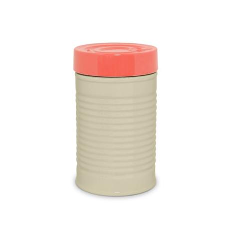 Pote de cerâmica com tampa coral - 1,3l - Ceraflame Menor preço em Pote de cerâmica com tampa coral - 1,3l - Ceraflame