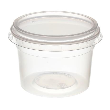 Pote de Plástico Descartável para Alimentos Redondo com Tampa 145ml com 24 Unidades Prafesta é boa?