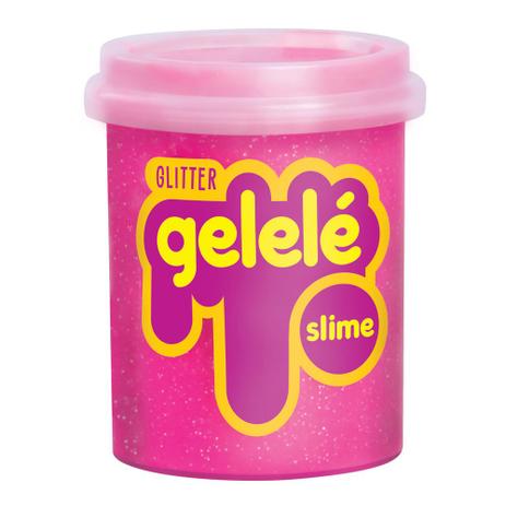 Pote de Slime - 152 Gr - Gelele Glitter - Rosa - Doce Brinquedo Menor preço em Pote de Slime - 152 Gr - Gelele Glitter - Rosa - Doce Brinquedo