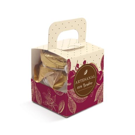 Pote De Vidro P/Bolo C/Suporte Alça Quadrado Sabor Marsala - Cromus Menor preço em Pote De Vidro P/Bolo C/Suporte Alça Quadrado Sabor Marsala - Cromus