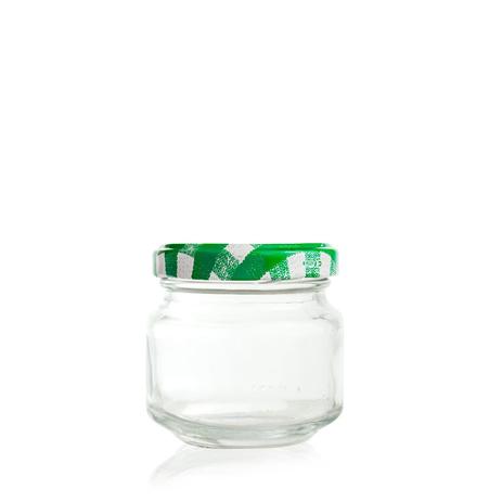 Pote de Vidro Patê com Tampa Xadrez Verde e Branco 100ml - Festabox é boa?