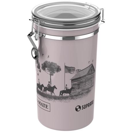 Pote Hermético Erva Mate 2,1L 09001.7565.80 Bege Decorado - Soprano é boa?