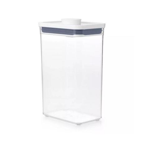 Pote Hermético Oxo POP 2.0 Retangular - 2,6 Litros Menor preço em Pote Hermético Oxo POP 2.0 Retangular - 2,6 Litros