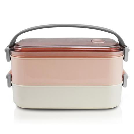 Pote Marmita de 2 Andares Rosa - Jacki design é ruim? Pote Marmita de 2 Andares Rosa - Jacki design é boa?