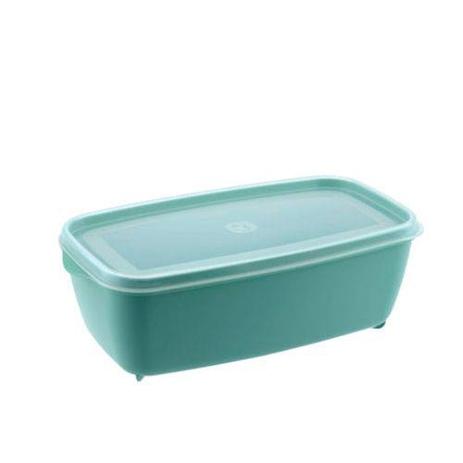 Pote Multiuso Retangular Verde Menta 1500 Ml - Goldenhome Menor preço em Pote Multiuso Retangular Verde Menta 1500 Ml - Goldenhome