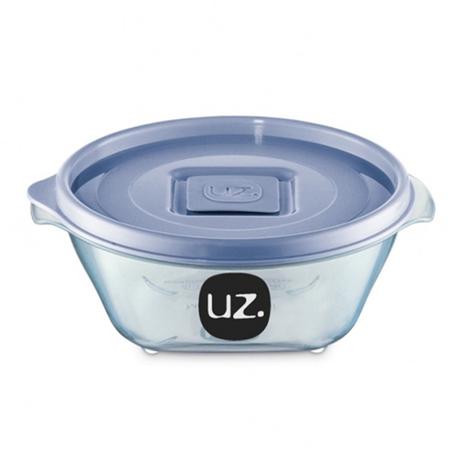 Pote multiuso vision azul translucido 350ml (uz260-azu) - uz utilidades Menor preço em Pote multiuso vision azul translucido 350ml (uz260-azu) - uz utilidades