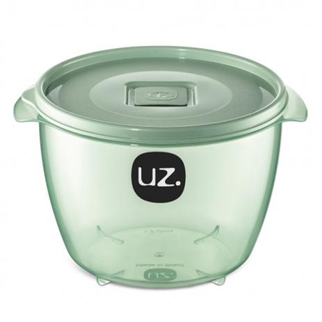 Pote multiuso vision verde menta translucido 1,5 litros (uz267-vem) - uz utilidades Menor preço em Pote multiuso vision verde menta translucido 1,5 litros (uz267-vem) - uz utilidades