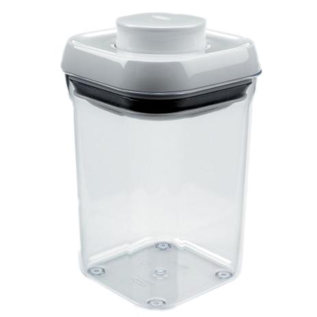 Pote quadrado em acrílico com tampa hermética 900ml pop OXO Menor preço em Pote quadrado em acrílico com tampa hermética 900ml pop OXO