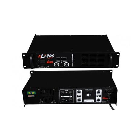 Potência Leacs LI800 200w rms Menor preço em Potência Leacs LI800 200w rms