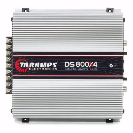 Potência Taramps DS800X4 2 Ohms 4 Canais Menor preço em Potência Taramps DS800X4 2 Ohms 4 Canais