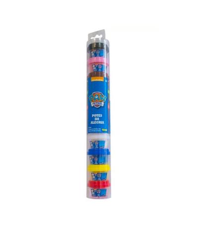 Potes da Alegria com 10 Patrulha Canina - Sunny 1357 - Sunny brinquedos Menor preço em Potes da Alegria com 10 Patrulha Canina - Sunny 1357 - Sunny brinquedos