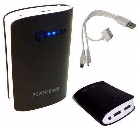 Power Bank Bateria Extra Carregador Movel Portátil Celular Menor preço em Power Bank Bateria Extra Carregador Movel Portátil Celular