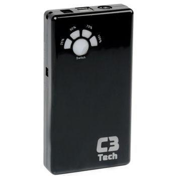 Power Bank Carregador Portátil C3 Tech UC-12000 - Bateria Externa 12.000mAh - USB - para Smartphones Menor preço em Power Bank Carregador Portátil C3 Tech UC-12000 - Bateria Externa 12.000mAh - USB - para Smartphones