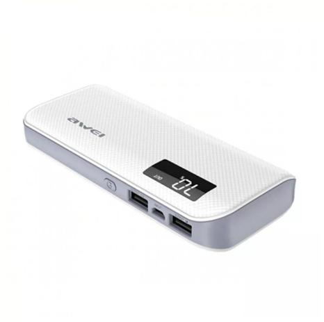 Power Bank P76k Awei 10000mah Original Carregador Portatil Menor preço em Power Bank P76k Awei 10000mah Original Carregador Portatil