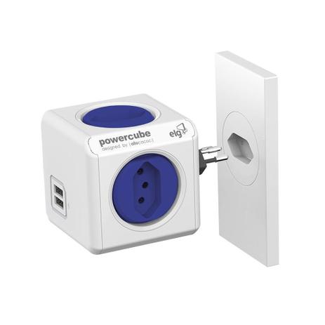 Powercube PWC-R4U 2 Saídas Usb Filtro Linha Universal Tomada - Elg Menor preço em Powercube PWC-R4U 2 Saídas Usb Filtro Linha Universal Tomada - Elg
