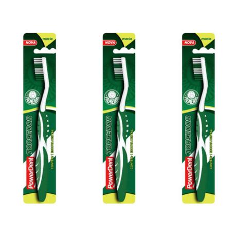 Powerdent 1080 Palmeiras Escova Dental Macia (Kit C/03) Menor preço em Powerdent 1080 Palmeiras Escova Dental Macia (Kit C/03)