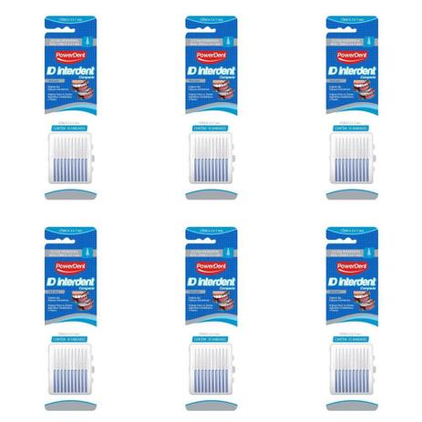 Powerdent 1240 Id Cônica Escova Dental C/10 (Kit C/06) Menor preço em Powerdent 1240 Id Cônica Escova Dental C/10 (Kit C/06)