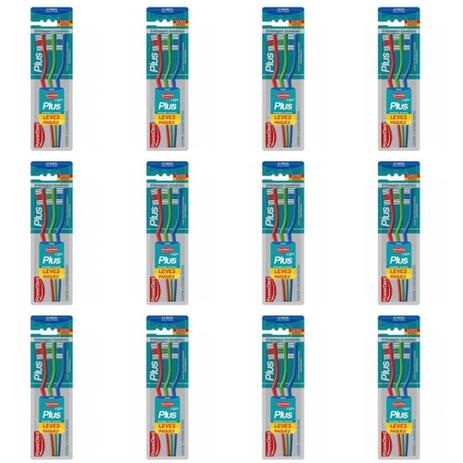 Powerdent 2190 Escova Dental Light Plus C/3 (Kit C/12) Menor preço em Powerdent 2190 Escova Dental Light Plus C/3 (Kit C/12)