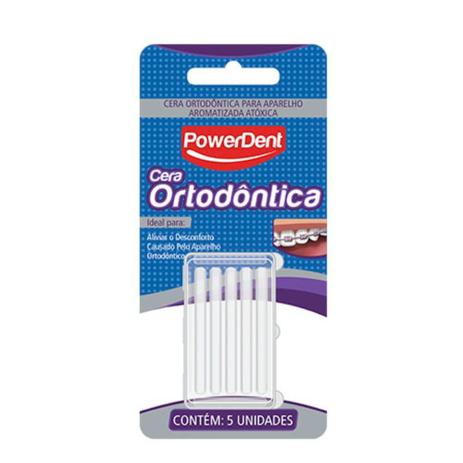 Powerdent Cera Ortodôntica C/5 Menor preço em Powerdent Cera Ortodôntica C/5