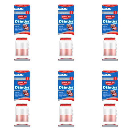 Powerdent Escova Cilíndrica Extra Fina 3mm Refil (Kit C/06) Menor preço em Powerdent Escova Cilíndrica Extra Fina 3mm Refil (Kit C/06)