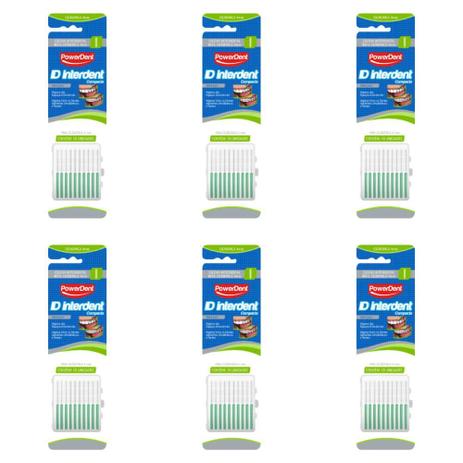 Powerdent Escova Cilíndrica Fina 4mm Refil (Kit C/06) Menor preço em Powerdent Escova Cilíndrica Fina 4mm Refil (Kit C/06)