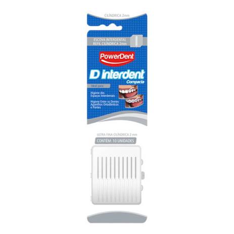 Powerdent Escova Cilíndrica Ultra Fina 2mm Refil Menor preço em Powerdent Escova Cilíndrica Ultra Fina 2mm Refil