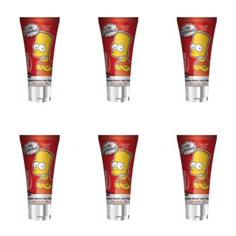 Powerdent Simpsons Creme Dental Infantil C/ Flúor 90g (Kit C/06) é boa?
