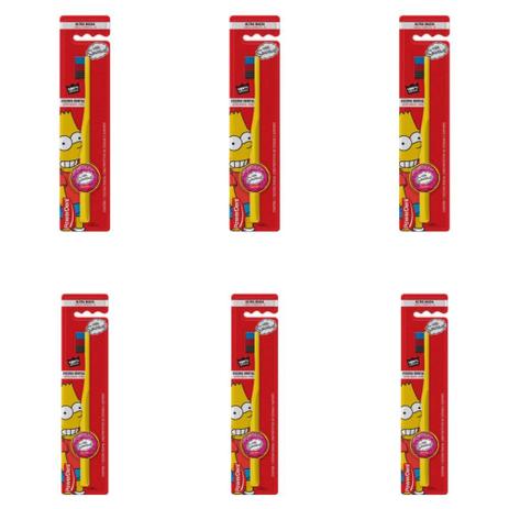 Powerdent The Simpsons Escova Dental U Macia C/ Suporte (Kit C/06) Menor preço em Powerdent The Simpsons Escova Dental U Macia C/ Suporte (Kit C/06)