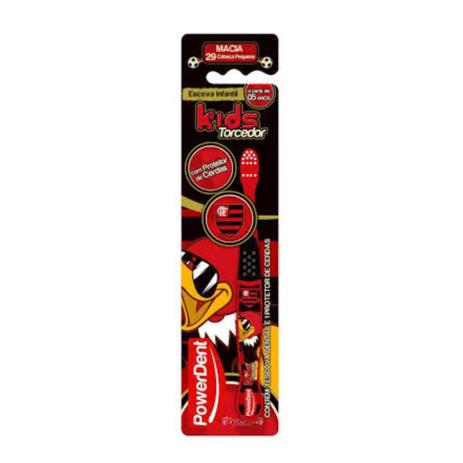 Menor preço em Powerdent Torcedor Flamengo Escova Dental Infantil